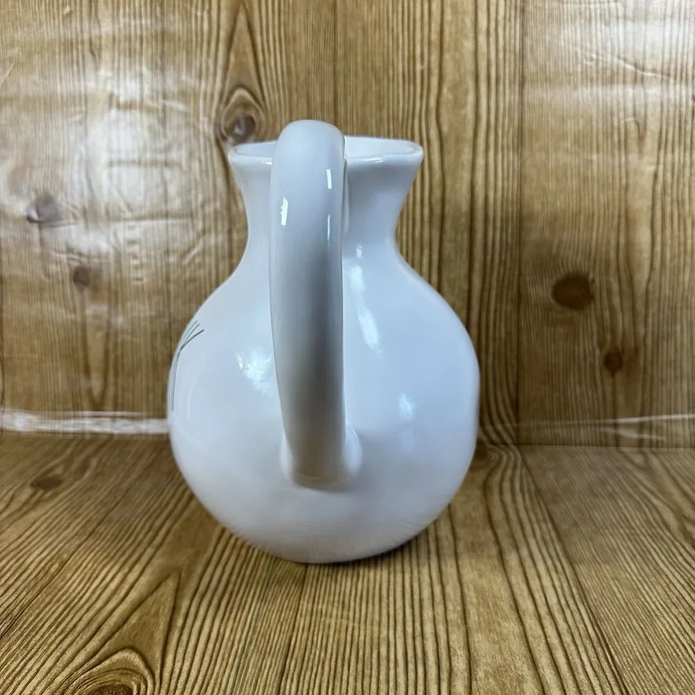 Rae Dunn Artisan Collection Drink‎ Pitcher  10” Tall Ceramic Approx 60 Oz - Picture 2 of 10